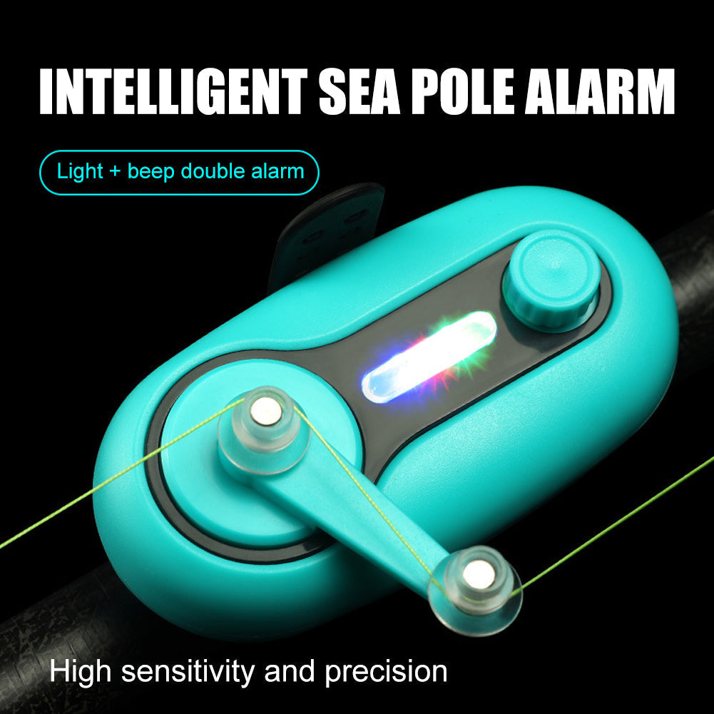 Electronic Fishing Bite Alarm LED Indicator Buzzer