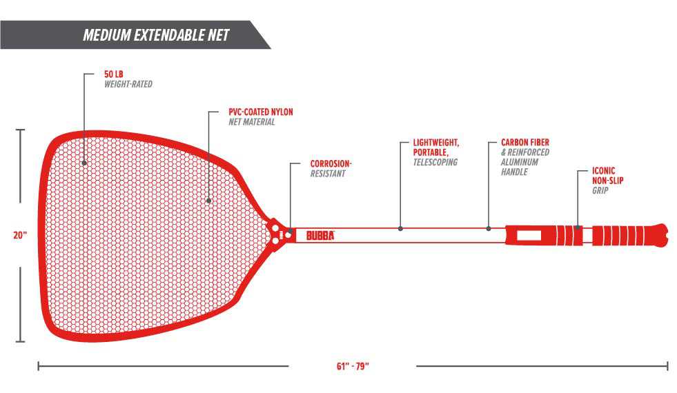 BUBBA EXTENDABLE NET