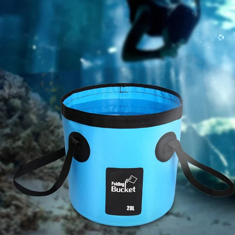 Portable Folding Fishing Bucket Waterproof Travel Bag