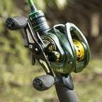 Heavy Duty Fishing Reel High Speed Gear Ratio Aluminum Alloy Saltwater Freshwater Spinning Reel Left Right Hand for Experienced Anglers Big Fish