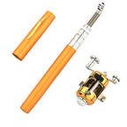 Portable Telescopic Pocket Fishing Rod Kit Ice Sea Rod