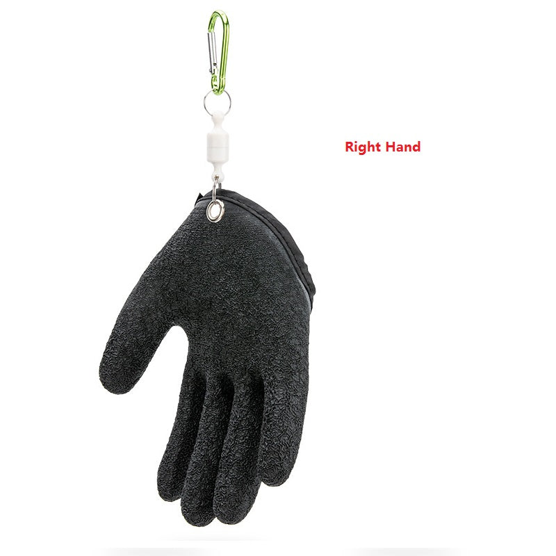 Anti Slip Fishing Gloves Puncture Resistant Latex