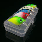 WALK FISH 5PCS Minnow Fishing Lure Set