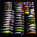 HENG JIA 56-Piece Lure Bait Kit Fishing Set