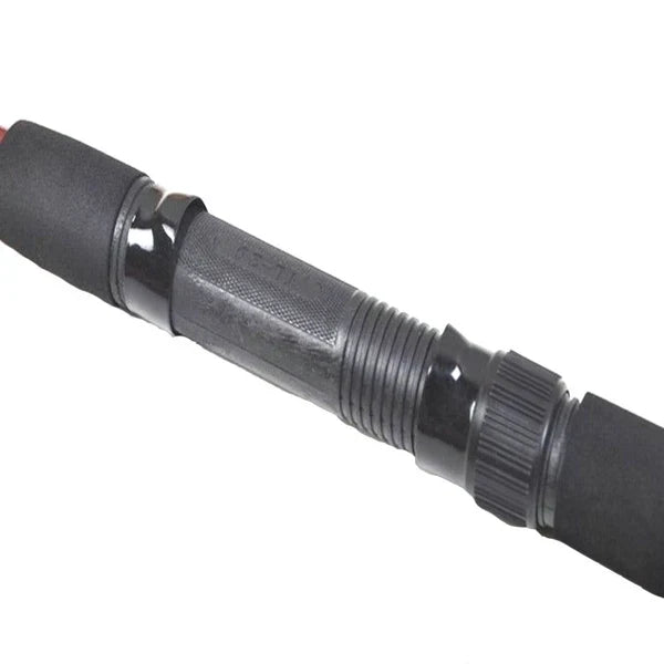Small And Portable Telescopic Sea Pole Fishing Rod Fiberglass 2.4M
