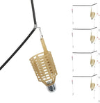 Fishing Lure Cage Bait Trap - Lightweight 4-Piece Feeder for Carp Fishing Tackle | 30g