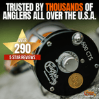 600CTS Round Baitcaster Reel