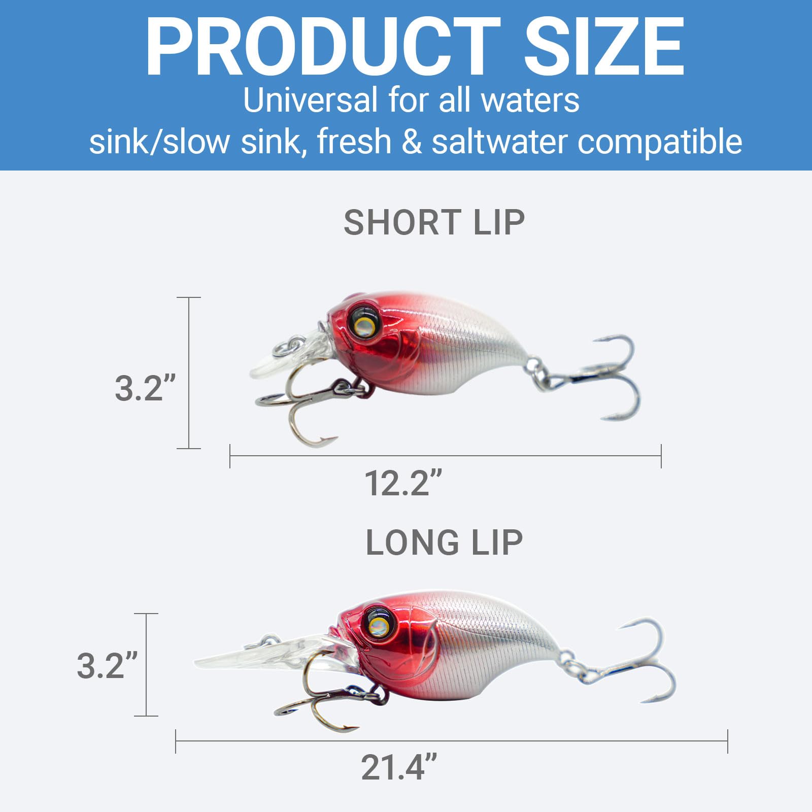 Stonefish Deep Diving Crankbait, Sinking Lure Bait, Bass Trout Fishing Lure, Saltwater Lures, Funny Fishing Lures, Fishing Tackle