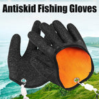 Anti Slip Fishing Gloves Puncture Resistant Latex