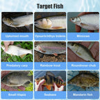 MSIZNX Trout Fishing Lures Kit - 5PCS Micro Finesse Lure Set - Tungsten Weighted Slow Sinking Glide Baits for Bass Panfish Crappie - All Water Column Freshwater Fishing Bait for Lake & River