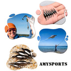 AMYSPORTS Saltwater Fishing Weights Swivel Bullet Sinkers Fishing Weight Brass Fishing Weights Freshwater Bass Sinker Weight with Swivel Rolling 15pcs 1/8oz