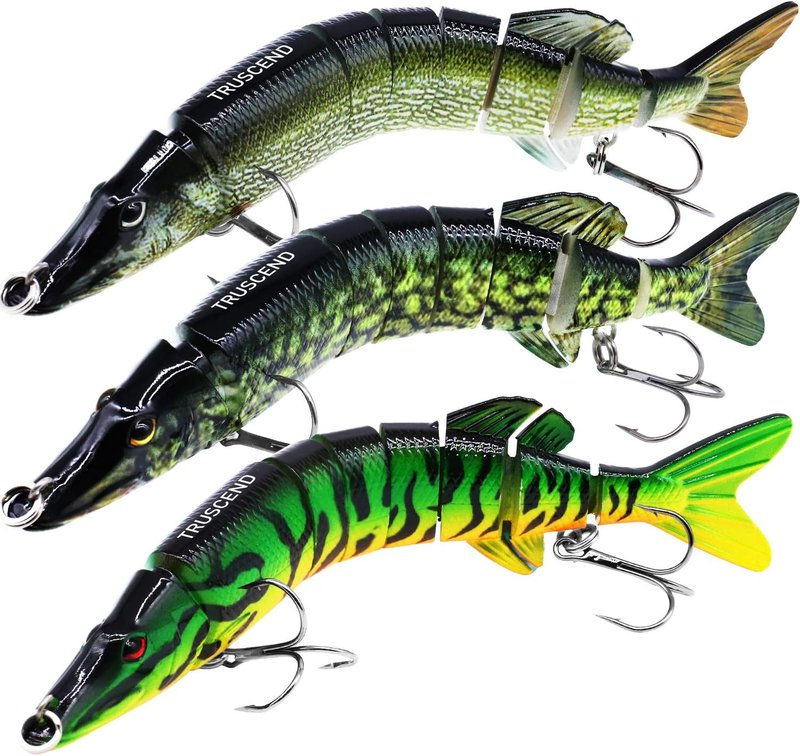 Swimmax Fishing Lures - Easy Catch Wiggling & Vibrating Swimbaits for Bass, Trout, Walleye | Heavy-Duty Dyneema Fiber