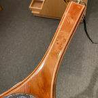 Burled Wood Rubber Bag Landing Net