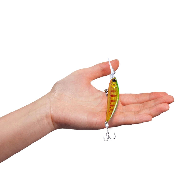 HENGJIA Long Throw Bionic Cocked Mouth Fake Bait Fishing Three-jaw Treble Hooks, 10 PCS 1, 10 PCS 2, 10 PCS 3, 10 PCS 4, 10 PCS 5, 10 PCS 6