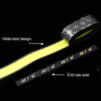GUANGYU 1.8m Gradient Colorful Handle Strap Keel Hand Glue Thickened Anti-slip Sweat-absorbent Fishing Rod Glue, Random Color