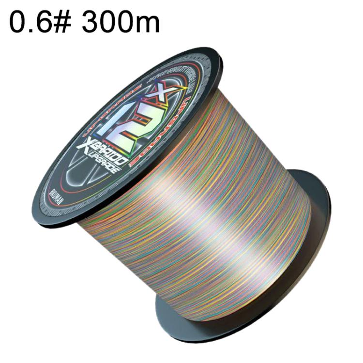 12 Strands Braided Colored PE Fishing Line Main Line Strong Horse Fish Line, 0.6# 300m, 0.8# 300m, 1.0# 300m, 1.2# 300m, 1.5# 300m, 2.0# 300m, 2.5# 300m, 3.0# 300m, 3.5# 300m, 4.0# 300m, 5.0# 300m, 6.0# 300m, 0.6# 500m, 0.8# 500m, 1.0# 500m, 1.2# 500m ...