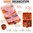 257pcs Lure Hook Accessory Set for Sea Fishing Rock Fishing