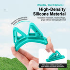 Drill-Free Wall-Mounted Silicone Fishing Rod Display Holder