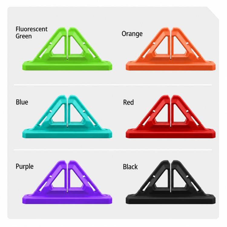 Drill-Free Wall-Mounted Silicone Fishing Rod Display Holder