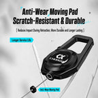 Retractable Reel Carabiner 80cm Steel Wire Anti-Lost Holder for Fishing Scissors Fish Gripper Outdoor Tools
