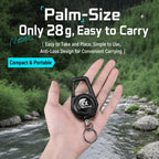Retractable Reel Carabiner 80cm Steel Wire Anti-Lost Holder for Fishing Scissors Fish Gripper Outdoor Tools