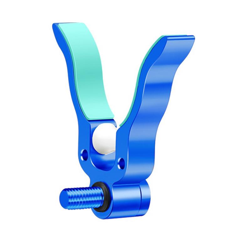 Aluminum Alloy Big Fish U Shape Rod Rest Head Rotatable Roller Fishing Pole Holder