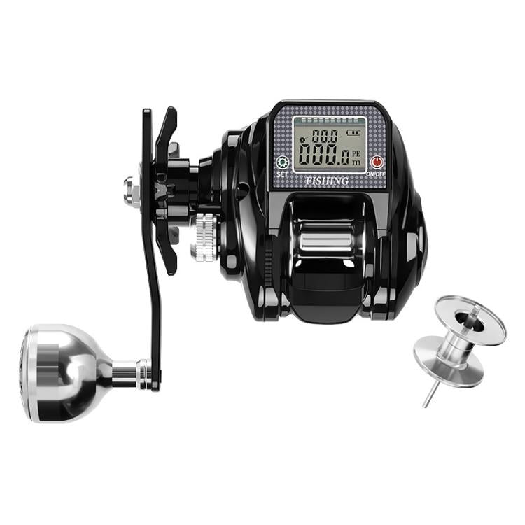 Digital Display Line Counter Baitcasting Reel Magnetic Brake Fishing Reel with Drag Click Alarm, Single-Handle Left Hand, Single-Handle Right Hand, Dual-Handle Left Hand, Dual-Handle Right Hand