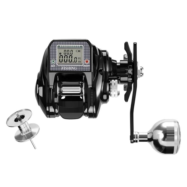 Digital Display Line Counter Baitcasting Reel Magnetic Brake Fishing Reel with Drag Click Alarm, Single-Handle Left Hand, Single-Handle Right Hand, Dual-Handle Left Hand, Dual-Handle Right Hand