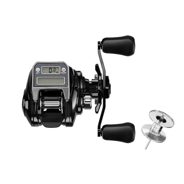 Digital Display Line Counter Baitcasting Reel Magnetic Brake Fishing Reel with Drag Click Alarm, Single-Handle Left Hand, Single-Handle Right Hand, Dual-Handle Left Hand, Dual-Handle Right Hand