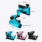 Folding Corner Fishing Box Rod Holder 360 Adjustable Aluminum Alloy Turret Bracket