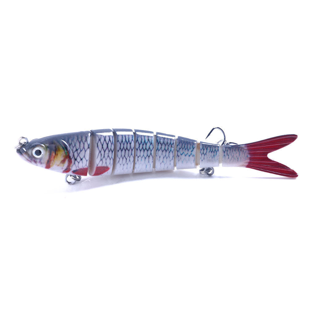 Classic Multi‑Joint Hard Fishing Lure, 27g Bionic Segmented Swimbait, Plastic Artificial Hard Bait Fishing Tackle Set