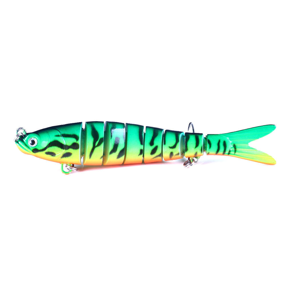 Classic Multi‑Joint Hard Fishing Lure, 27g Bionic Segmented Swimbait, Plastic Artificial Hard Bait Fishing Tackle Set
