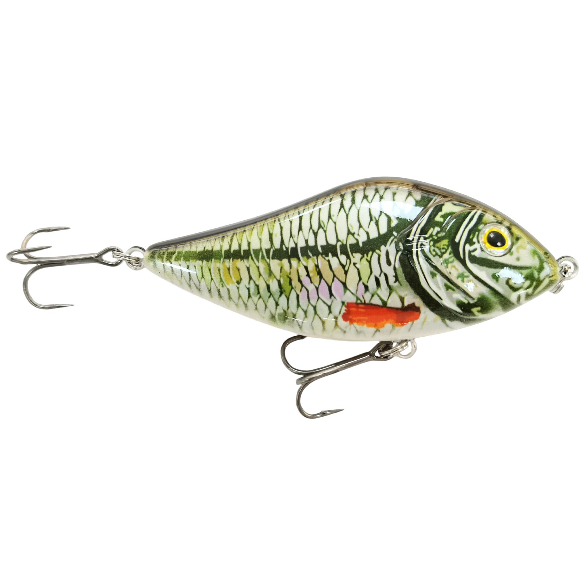 Sinking Jerkbait Lure, S‑Shaped Swimming Action Hard Bait for Big Pike & Giant Predator Fish