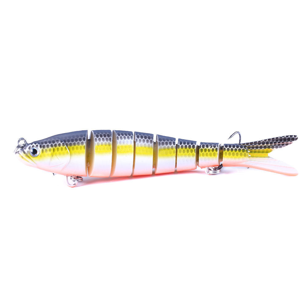 Classic Multi‑Joint Hard Fishing Lure, 27g Bionic Segmented Swimbait, Plastic Artificial Hard Bait Fishing Tackle Set