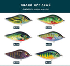 Sinking Jerkbait Lure, S‑Shaped Swimming Action Hard Bait for Big Pike & Giant Predator Fish