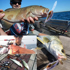 HENGJIA 6# 12cm Realistic Color Rock Plastic Hard Baits Fishing Lures Fishing Tackle Baits, Random Color Delivery, 4#