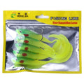 HENGJIA SO050-1 5 PCS 11cm/16g Luya Fishing Lure Fishing Gear Sea Bass Soft Fish with Hook, SO050-1, SO050-5, SO050-4, SO050-2