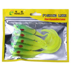 HENGJIA SO050-1 5 PCS 11cm/16g Luya Fishing Lure Fishing Gear Sea Bass Soft Fish with Hook, SO050-1, SO050-5, SO050-4, SO050-2