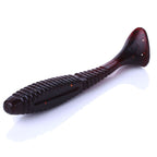 HENGJIA SO0215P 5 PCS 7.5cm/5.5g  Screw Tail Soft Fishing Lure Artificial Baits, SO0215P