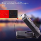 Portable Infrared Sensor LED Rechargeable Clip Hat Cap Lamp Fishing Headlamp for Fishing Camping Hiking
