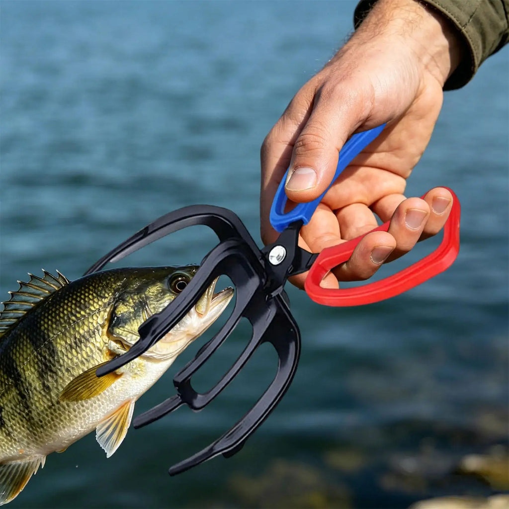 Metal Claw Fish Gripper – Non-Slip 2/3 Claw Fishing Tool