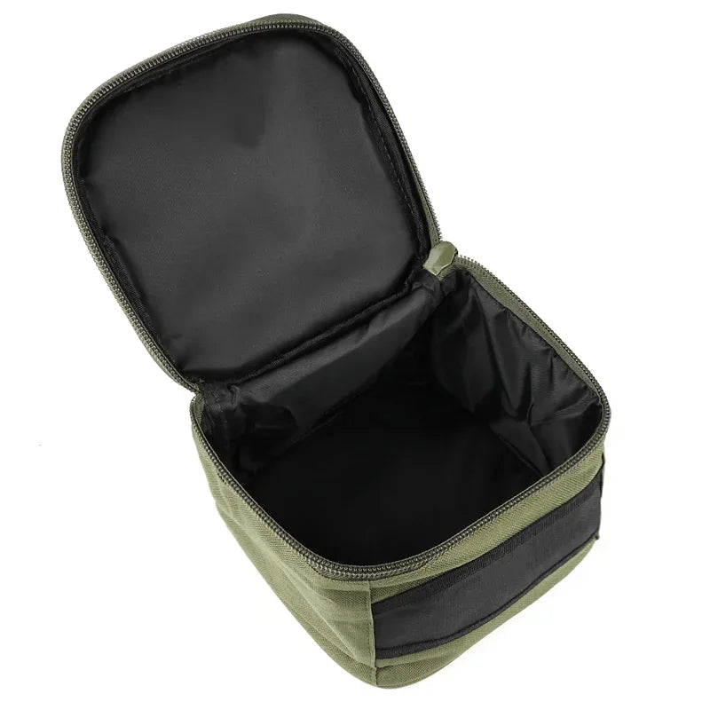 2026 Durable Oxford Fabric Reel Bag Universal Portable Green Tackle