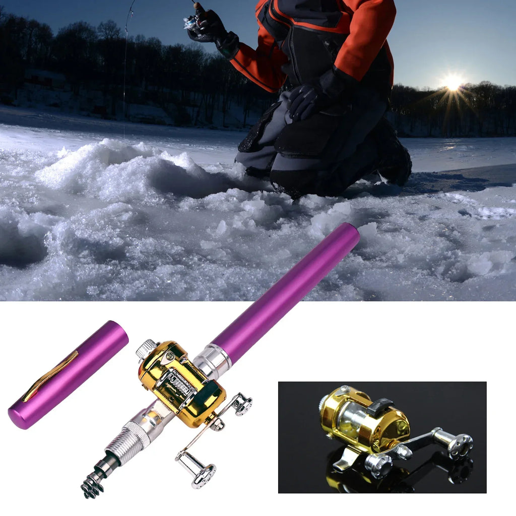 Mini Telescopic Fishing Rod & Reel Set – Freshwater & Saltwater