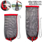 Collapsible Live Fish Net Bag | Crayfish Shrimp Eel Trap