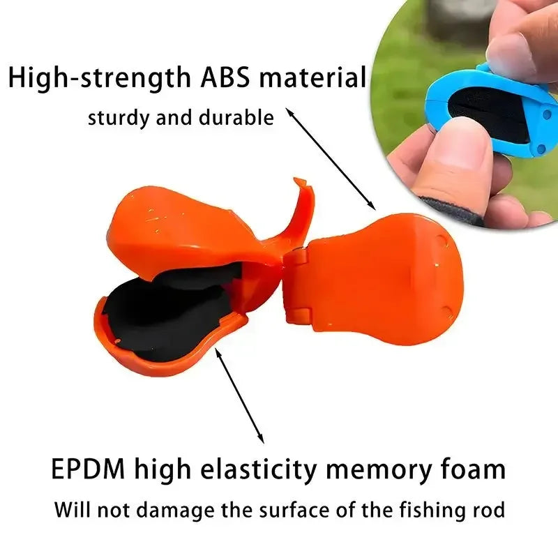 2-Pack Quick-Attach Fishing Rod Clips – One-Hand Holder