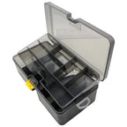 Double Layer Fishing Box Waterproof Plastic Lure Adjustable Dividers