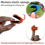 2-Pack Quick-Attach Fishing Rod Clips – One-Hand Holder