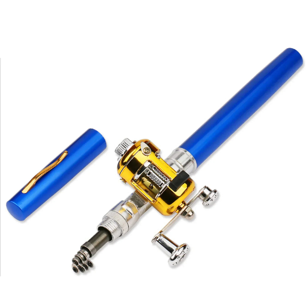 Mini Telescopic Fishing Rod & Reel Set – Freshwater & Saltwater
