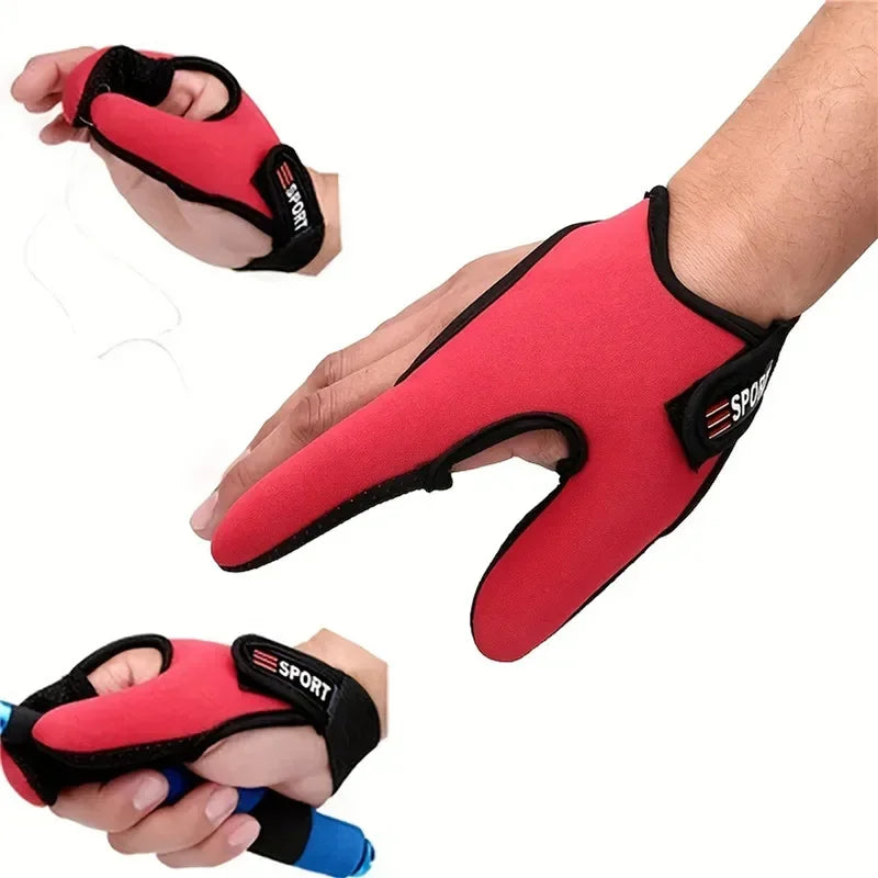 2-Finger Cut Fishing Gloves | Anti-Slip Breathable Protector