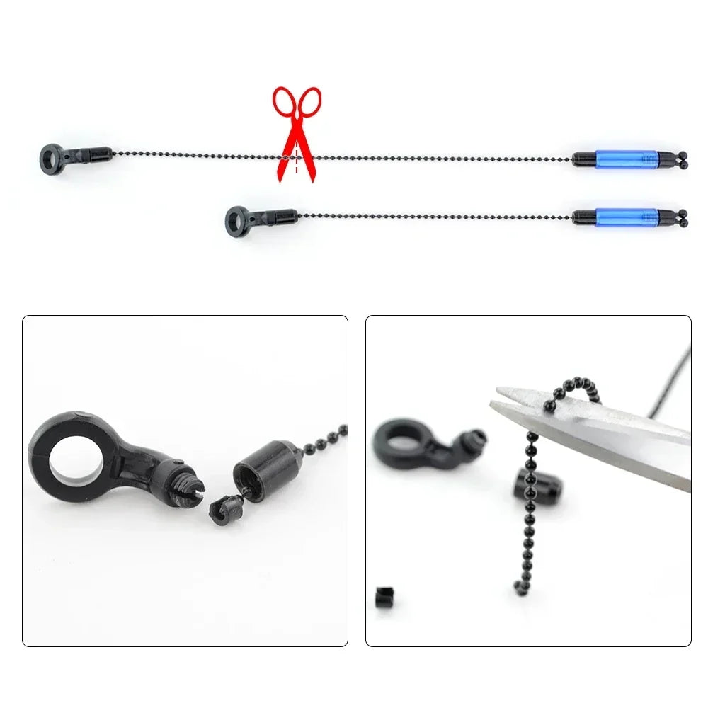 Durable Carp Fishing Swinger Hanger Soft Chain Swing Device Bite